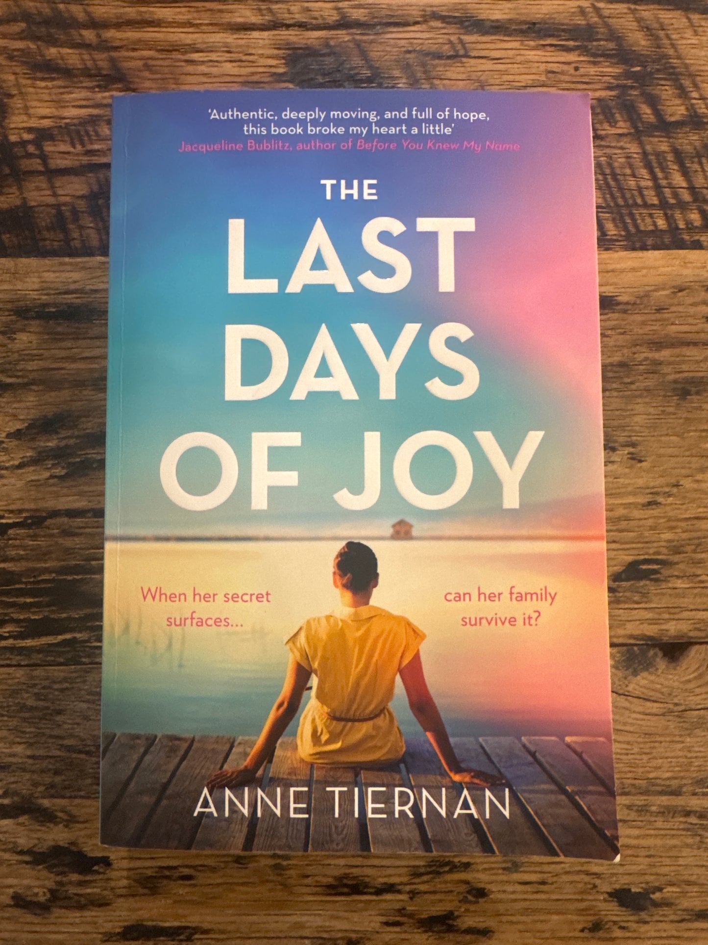 The Last Days of Joy by Anne Tiernan