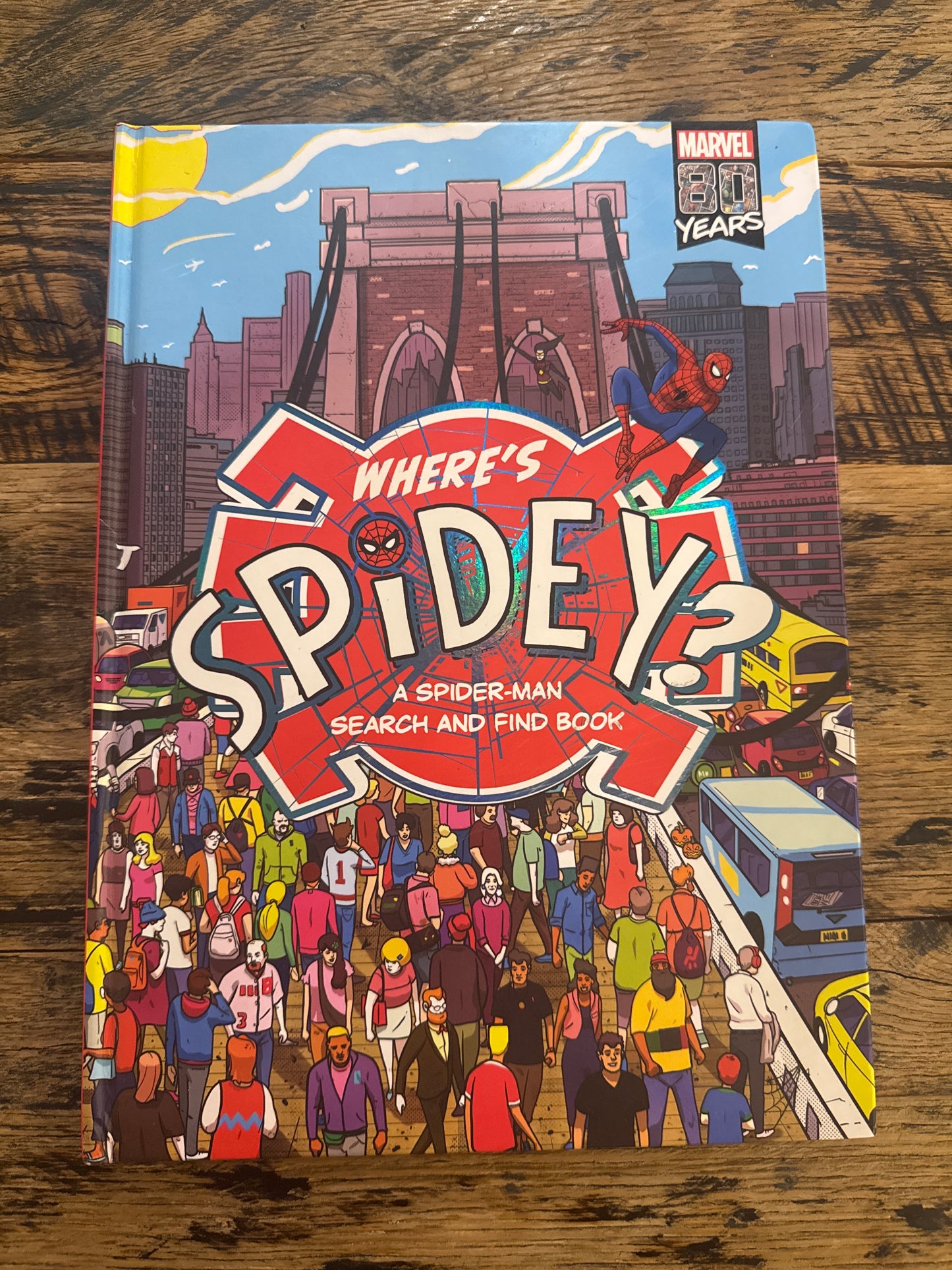 Where's Spidey?: A Search and Find Activity Book (Marvel) by Marvel Comics