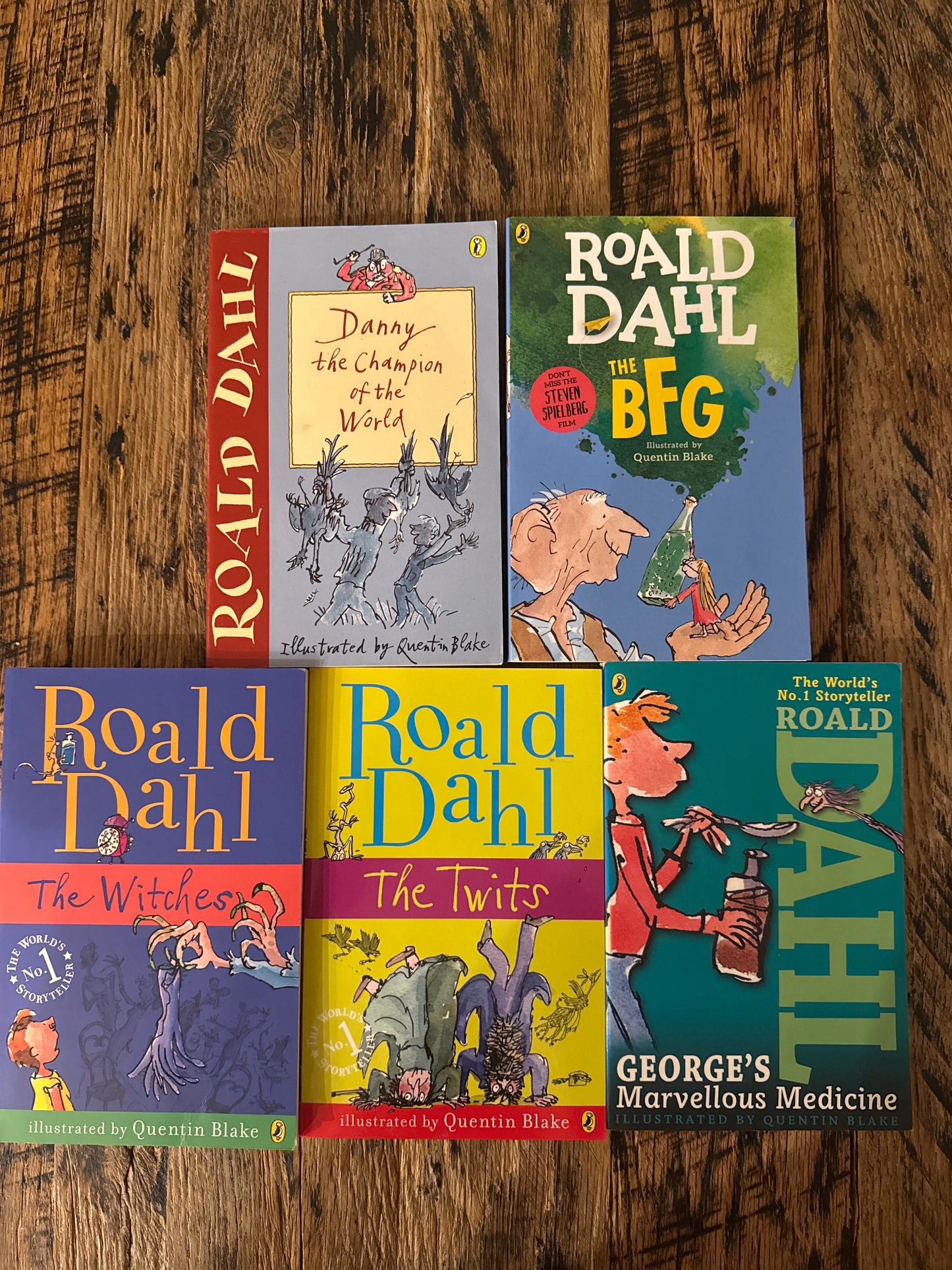 Roald Dahl bundle - five books
