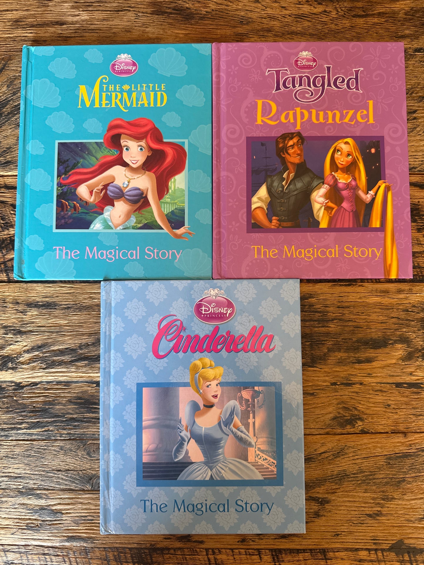 Disney Princess “The Magical Story” – Set of 3 Hardcover Books