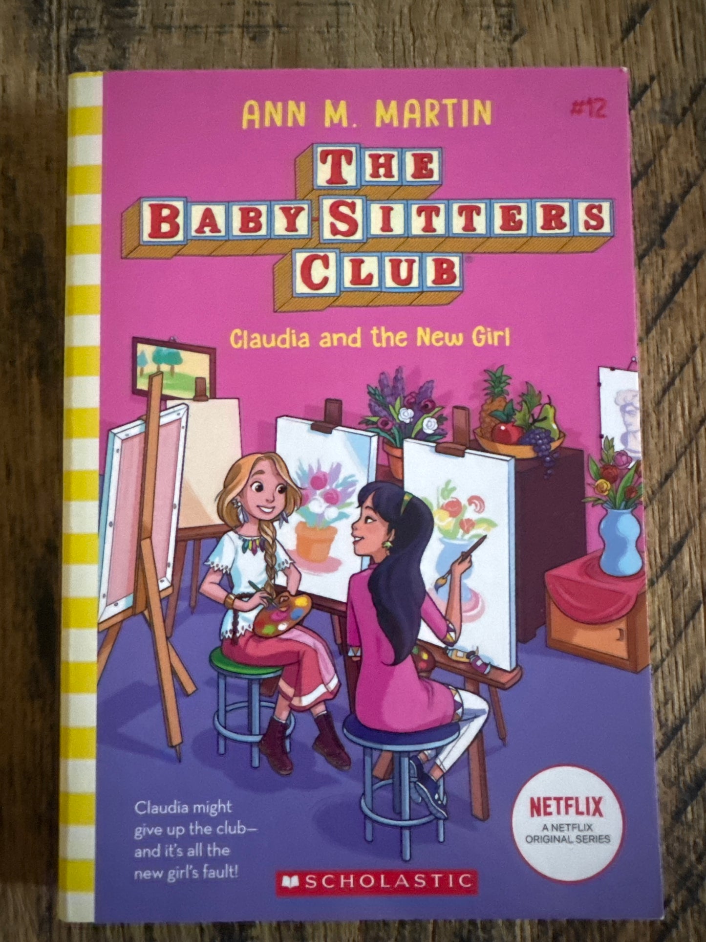 The Baby Sitters Club - Claudia and the New Girl by Ann M Martin (modern cover)