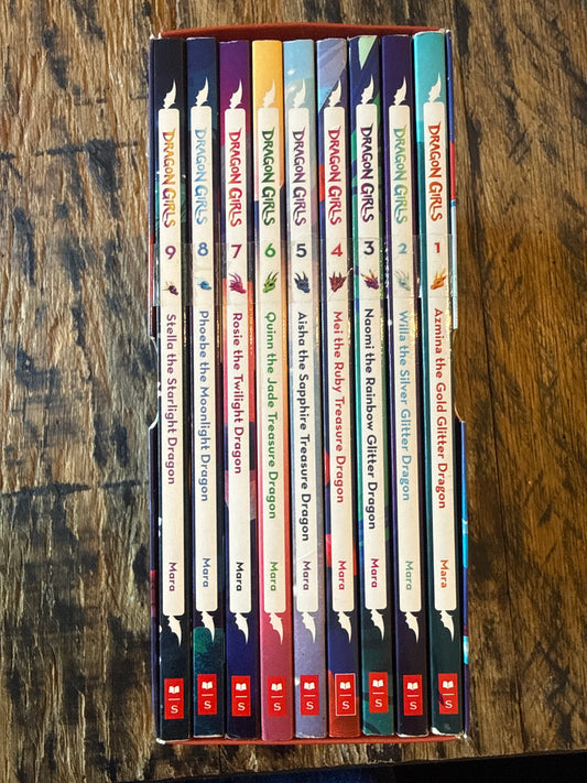 Dragon Girls Books 1-9 Box Set by Maddy Mara