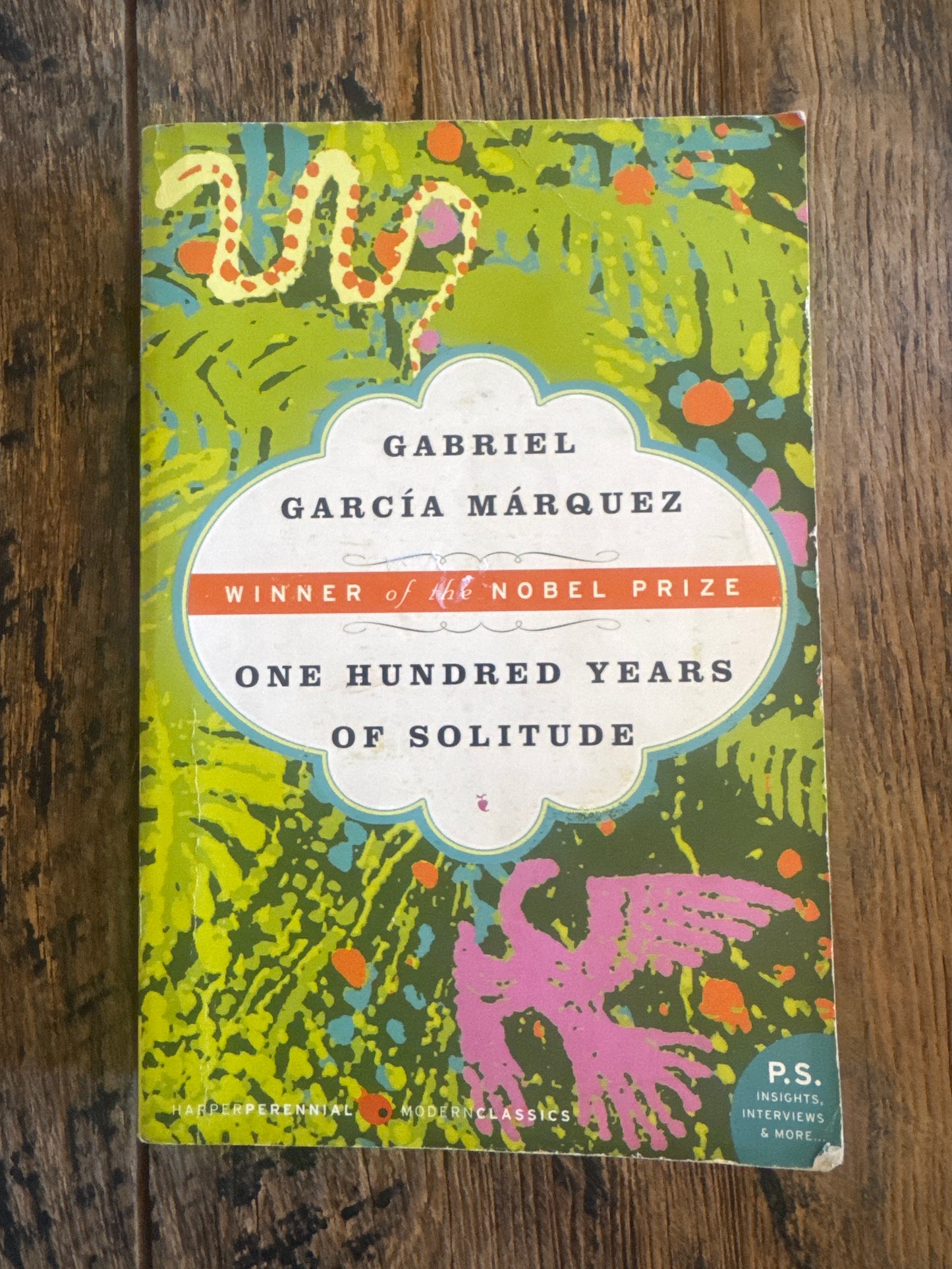 One Hundred Years of Solitude by Gabriel Garcia Márquez