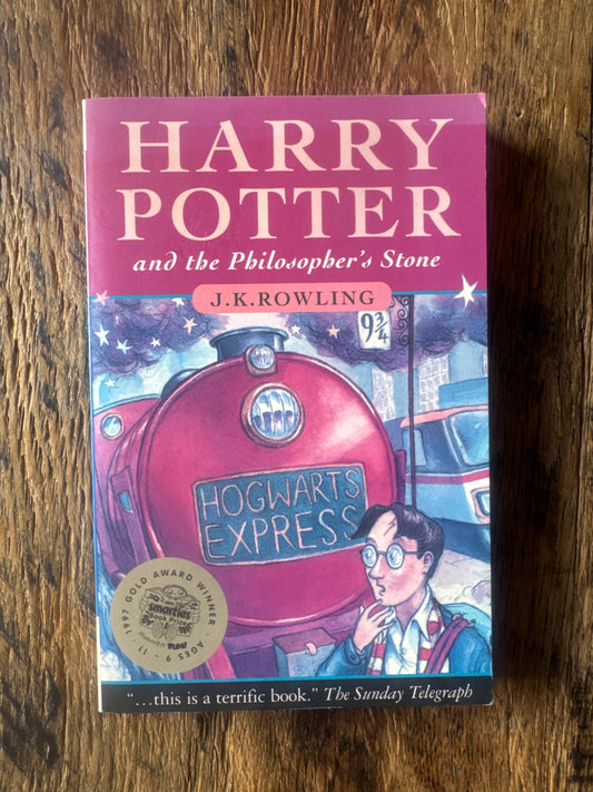 Harry Potter and the Philosopher’s Stone by J K Rowling