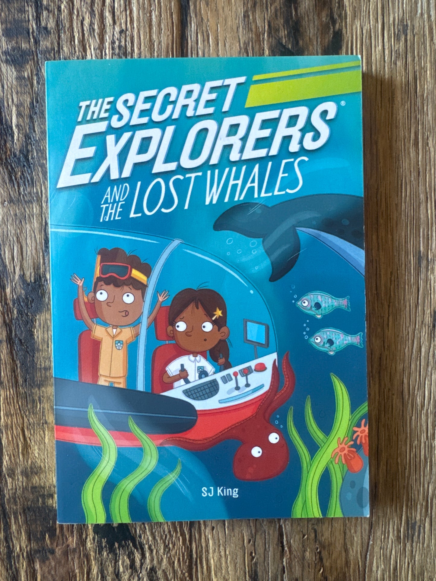 The Secret Explorers and the Lost Whales by S J King