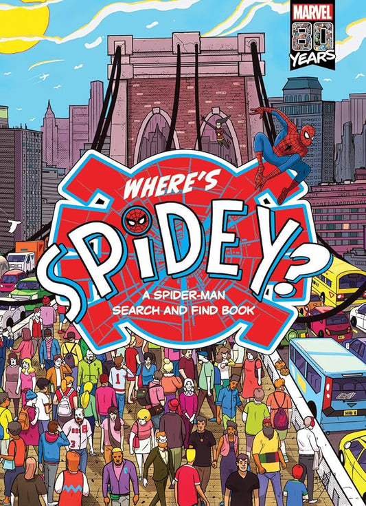 Where's Spidey?: A Search and Find Activity Book (Marvel) cover image