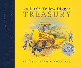 The Little Yellow Digger Treasury cover image