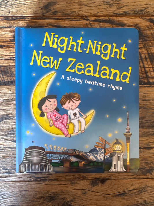 Night-Night New Zealand – A Sleepy Bedtime Rhyme (Board Book)