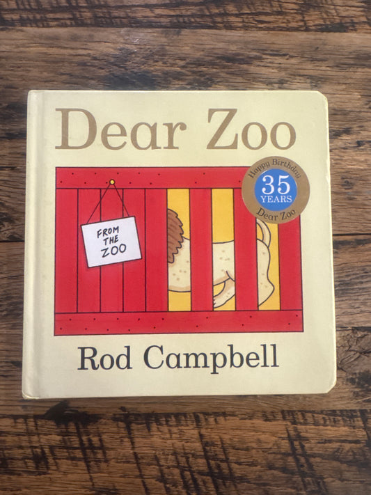 Dear Zoo: The Lift-the-flap Preschool Classic by Rod Campbell