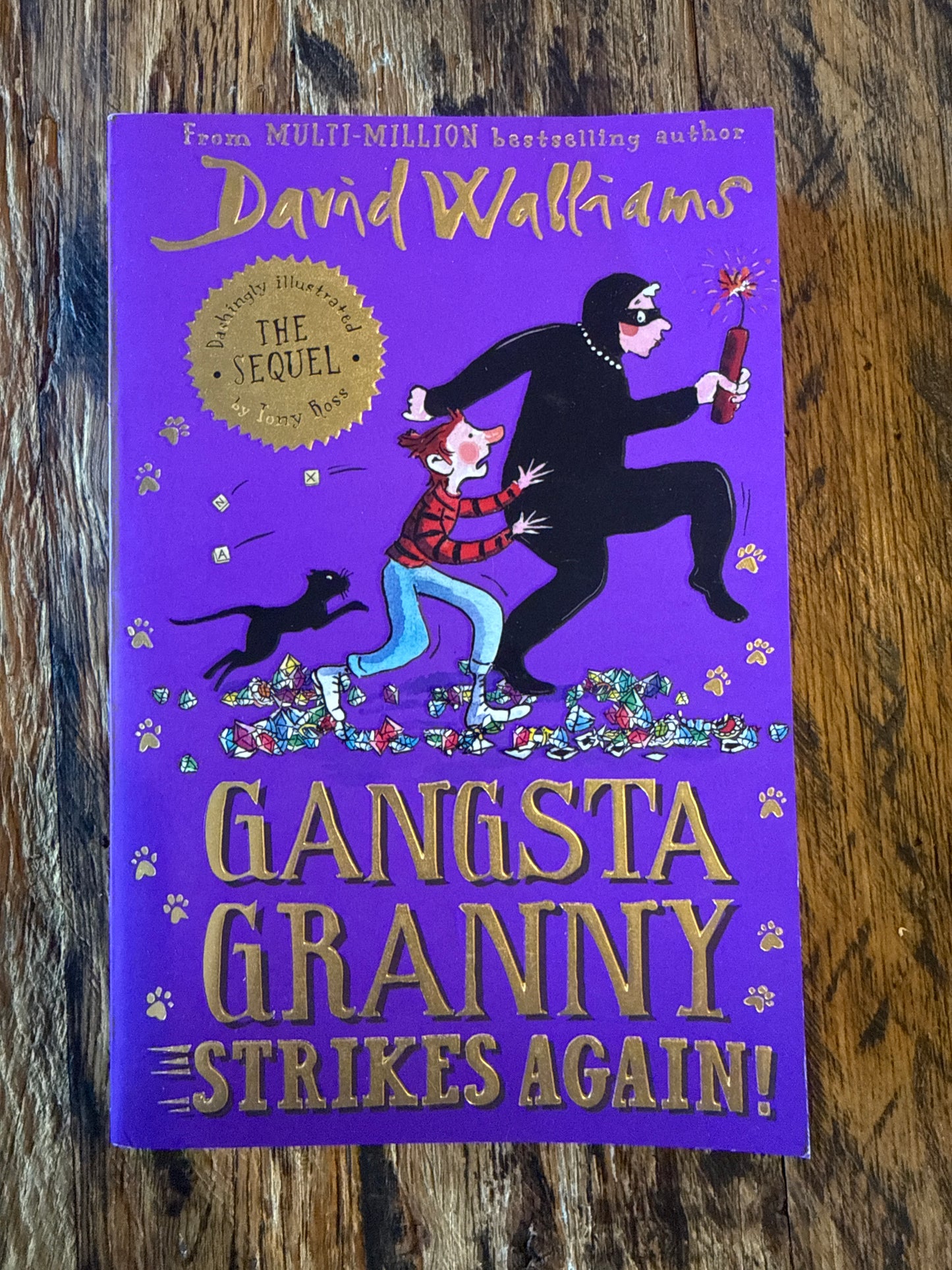 Gangsta Granny Strikes Again! by David Walliams